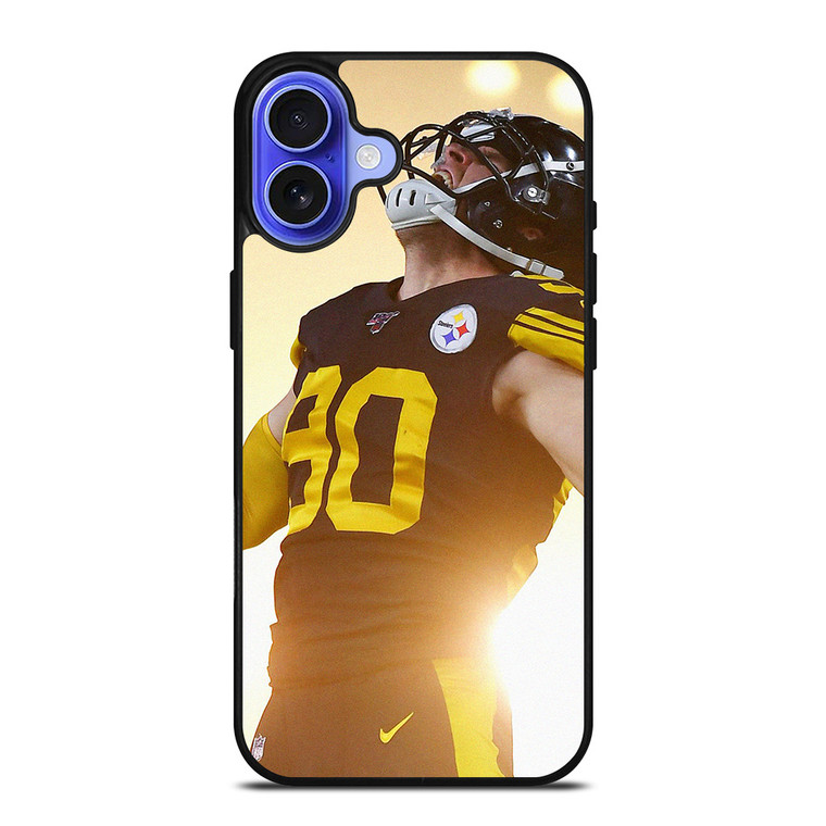 TRENT JORDAN WATT PITTSBURGH STEELERS 2 iPhone 16 Case Cover