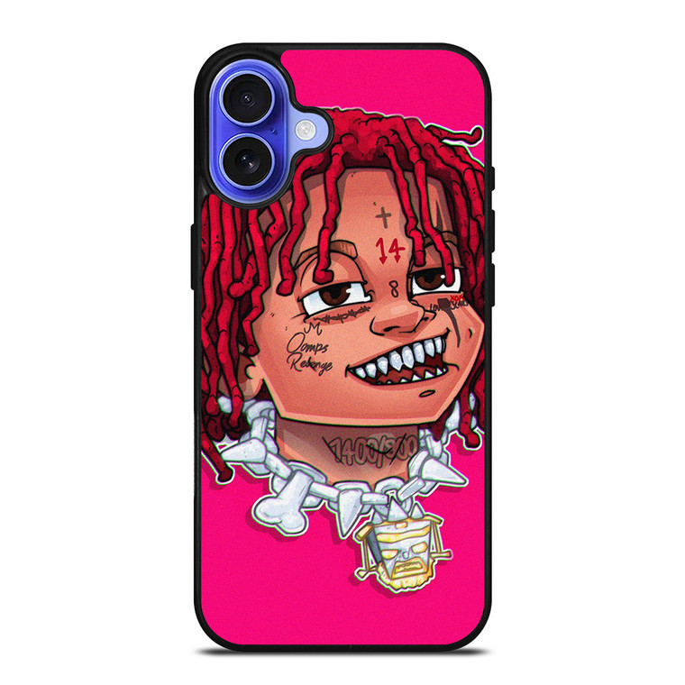 TRIPPIE RED CARTOON RAPPER iPhone 16 Case Cover