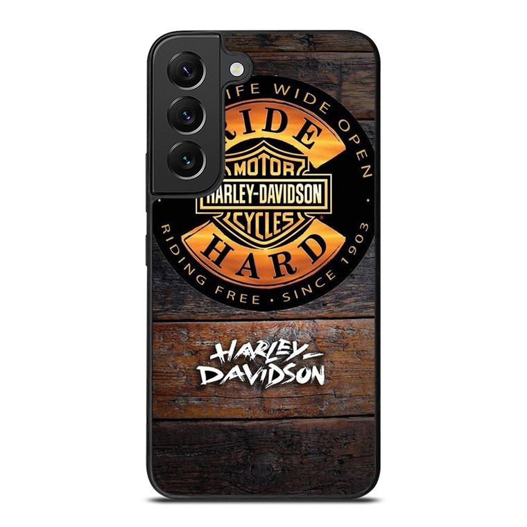 HARLEY DAVIDSON RIDING FREE 1903  Samsung Galaxy S22 Plus Case Cover HARLEY DAVIDSON RIDING FREE 1903  Samsung Galaxy S22 Plus Case Cover