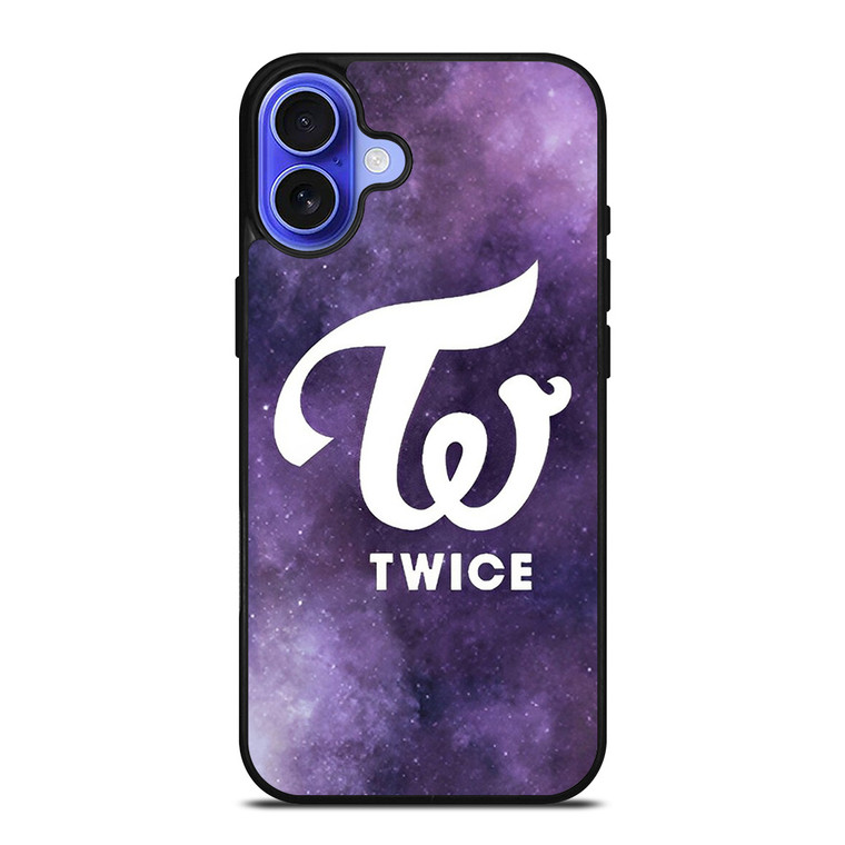 TWICE VIOLET LOGO iPhone 16 Case Cover