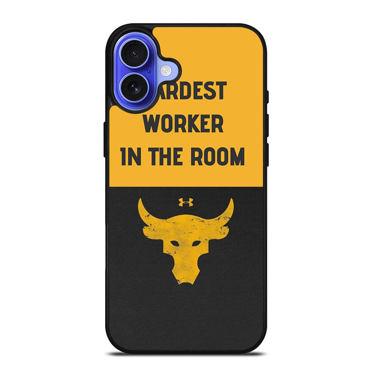 UNDER ARMOUR HARDEST WORKER iPhone 16 Case Cover