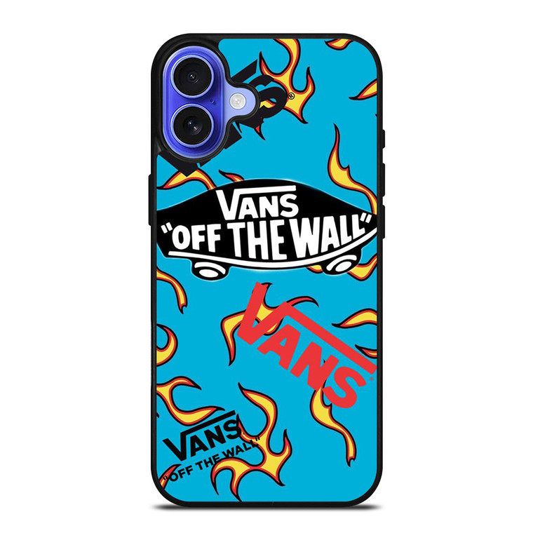 VANS OFF THE WALL FLAME LOGO iPhone 16 Case Cover