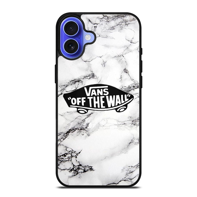 VANS OFF THE WALL MARBLE LOGO iPhone 16 Case Cover