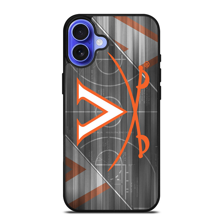 VIRGINIA CAVALIERS BASKETBALL LOGO iPhone 16 Case Cover