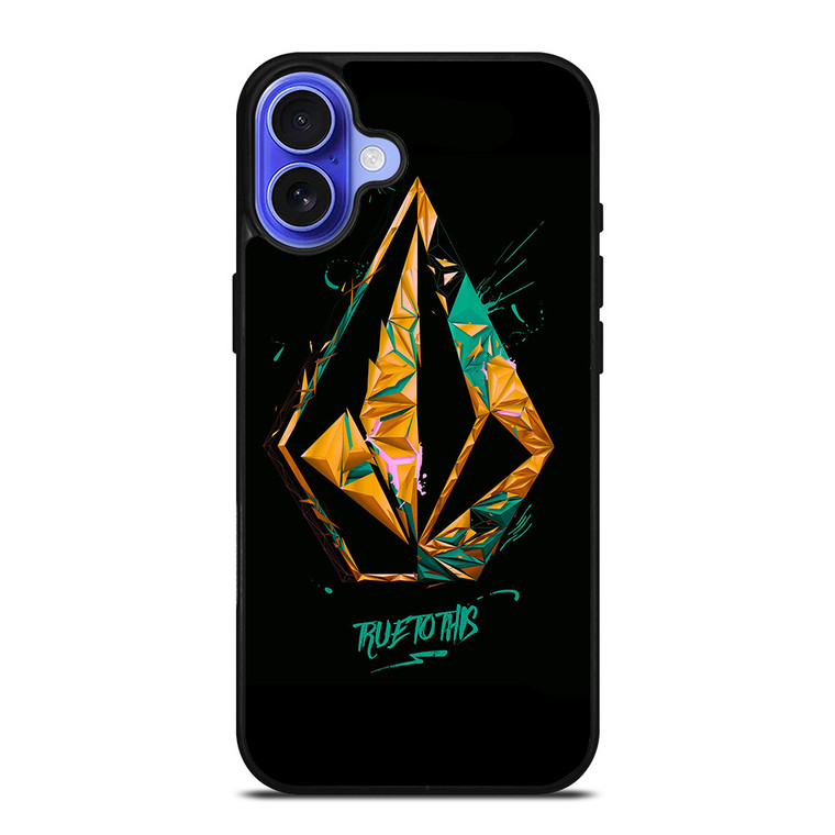 VOLCOM TRUE TO THIS SKATE iPhone 16 Case Cover