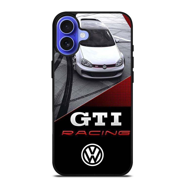 VW VOLKSWAGEN GTI RACING iPhone 16 Case Cover