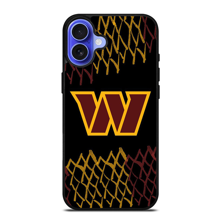 WASHINGTON COMMANDERS NFL FOOTBALL iPhone 16 Case Cover