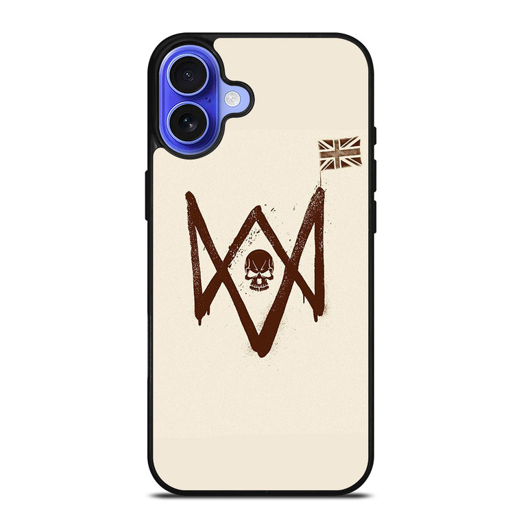WATCH DOGS 2 SYMBOL iPhone 16 Case Cover