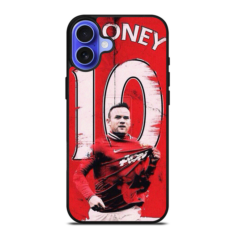 WAYNE ROONEY MAN UNITED LEGEND iPhone 16 Case Cover