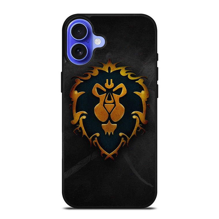 WORLD OF WARCRAFT ALLIANCE EMBLEM iPhone 16 Case Cover WORLD OF WARCRAFT ALLIANCE EMBLEM iPhone 16 Case Cover