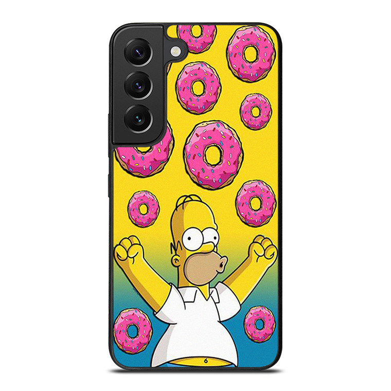 HOMER SIMPSONS DOUGHNUT  Samsung Galaxy S22 Plus Case Cover