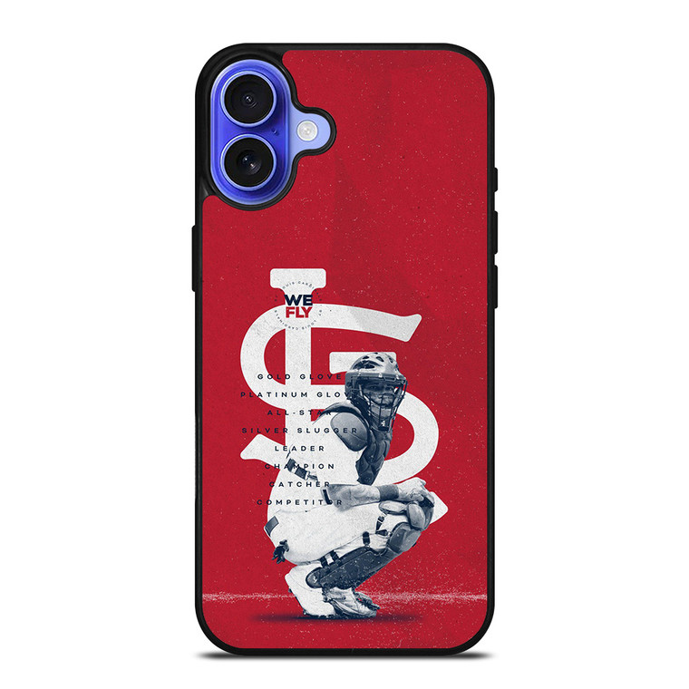 YADIER MOLINA SAINT LOUIS CARDINALS MLB 2 iPhone 16 Case Cover