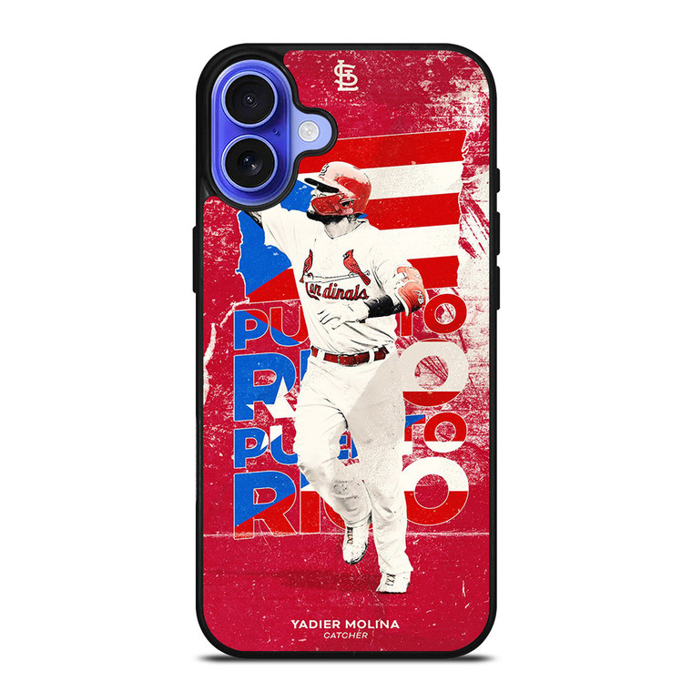 YADIER MOLINA SAINT LOUIS CARDINALS MLB iPhone 16 Case Cover
