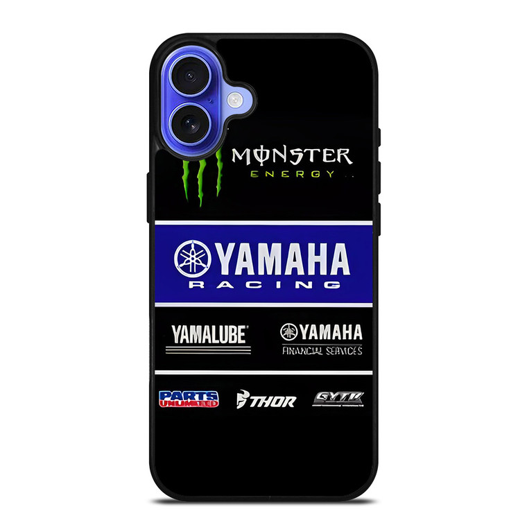 YAMAHA RACING MONSTER ENERGY iPhone 16 Case Cover