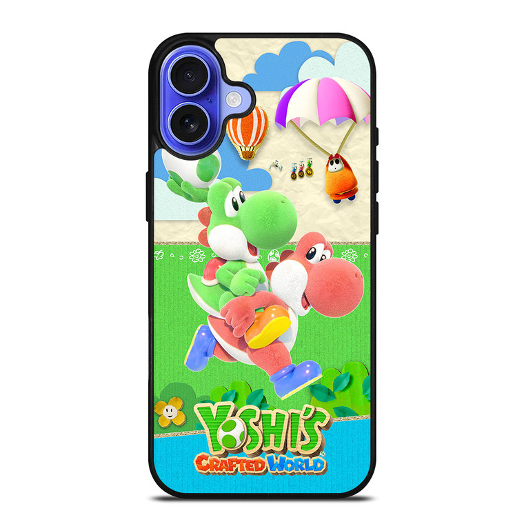 YOSHI CRAFTED WORLD GAMES LOGO iPhone 16 Case Cover