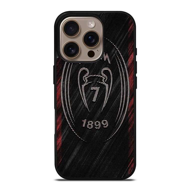 AC MILAN ROSSONERI CHAMPIONS LEAGUE iPhone 16 Pro Case Cover AC MILAN ROSSONERI CHAMPIONS LEAGUE iPhone 16 Pro Case Cover