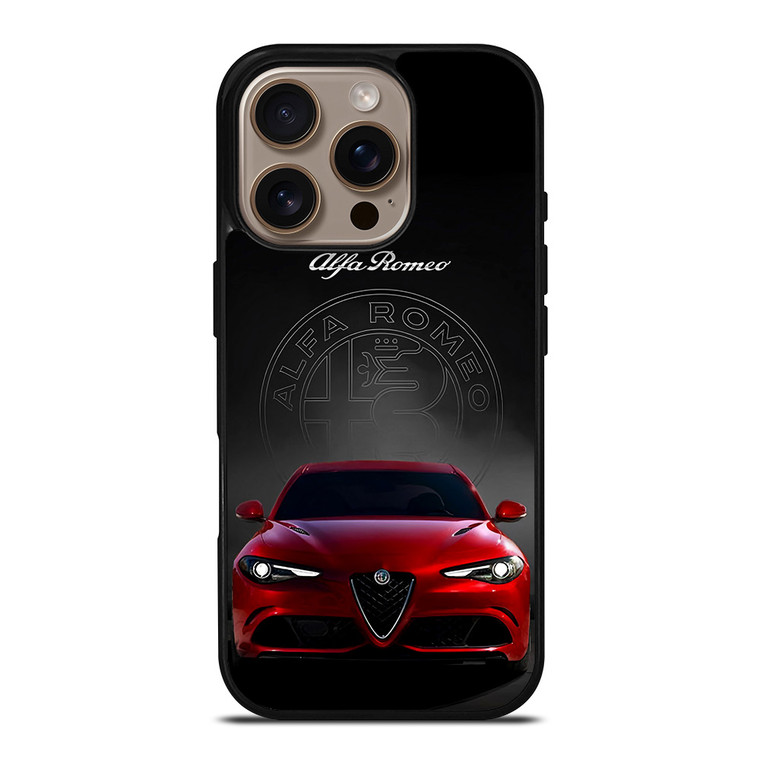 ALFA ROMEO GIULIA CAR iPhone 16 Pro Case Cover