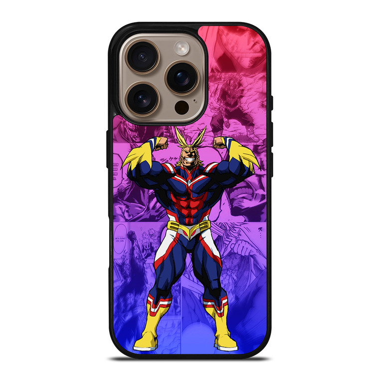 ALL MIGHT MY HERO ACADEMIA ANIME iPhone 16 Pro Case Cover ALL MIGHT MY HERO ACADEMIA ANIME iPhone 16 Pro Case Cover