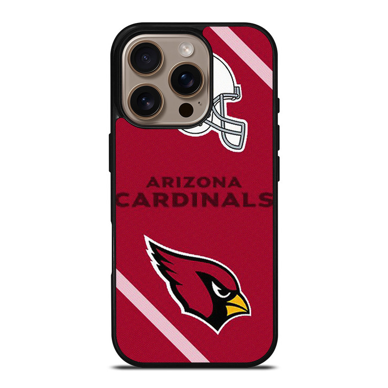 ARIZONA CARDINALS FOOTBALL HELMET LOGO iPhone 16 Pro Case Cover