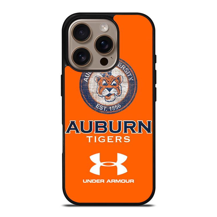 AUBURN TIGERS UNDER ARMOUR iPhone 16 Pro Case Cover