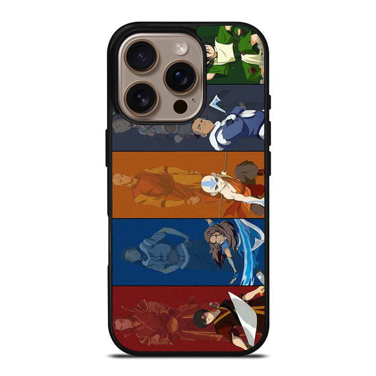 AVATAR THE LAST AIRBENDER COLLAGE iPhone 16 Pro Case Cover