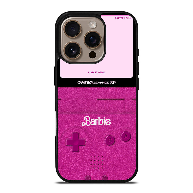 BARBIE GAME BOY ADVANCE SP iPhone 16 Pro Case Cover