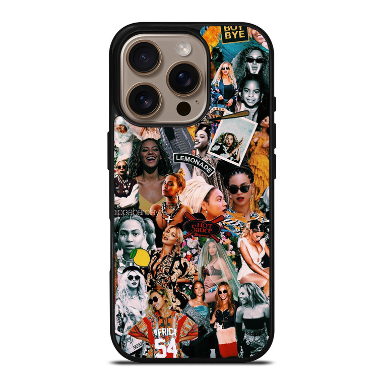 BEYONCE FEMALE SINGER COLLAGE iPhone 16 Pro Case Cover