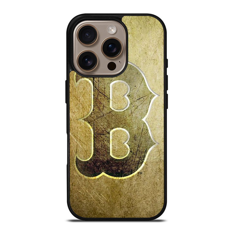 BOSTON RED SOX GRUNGE LOGO iPhone 16 Pro Case Cover