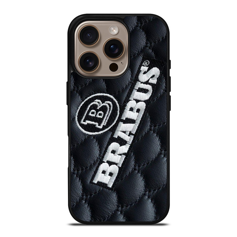 BRABUS AUTOMIBILE FABRIC LOGO iPhone 16 Pro Case Cover