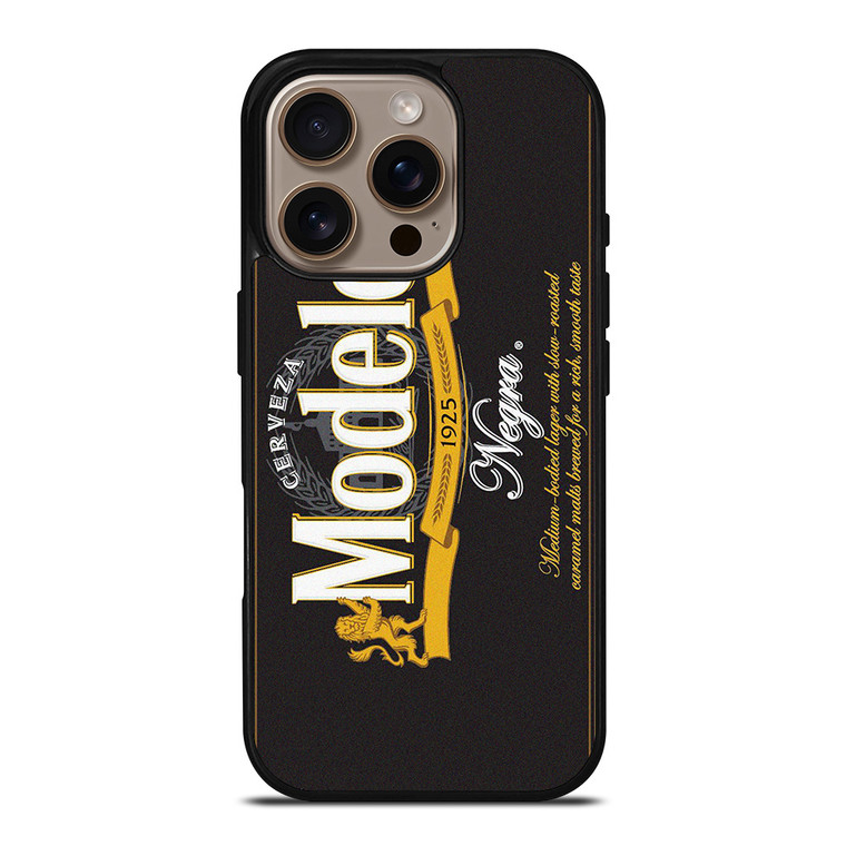 CERVEZA MODELO BEER NEGRO iPhone 16 Pro Case Cover