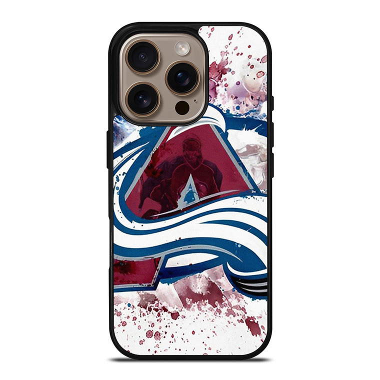 COLORADO AVALANCE NHL HOCKEY TEAM iPhone 16 Pro Case Cover