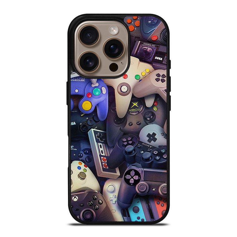 CONSOLES CONTROLLER COLLECTION iPhone 16 Pro Case Cover