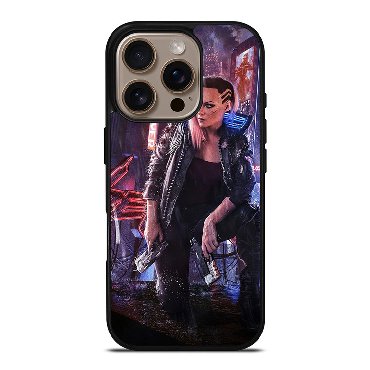 CYBERPUNK 2077 GIRL iPhone 16 Pro Case Cover