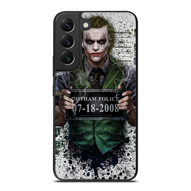 JOKER HEATH LEDGER MUGSHOT  Samsung Galaxy S22 Plus Case Cover