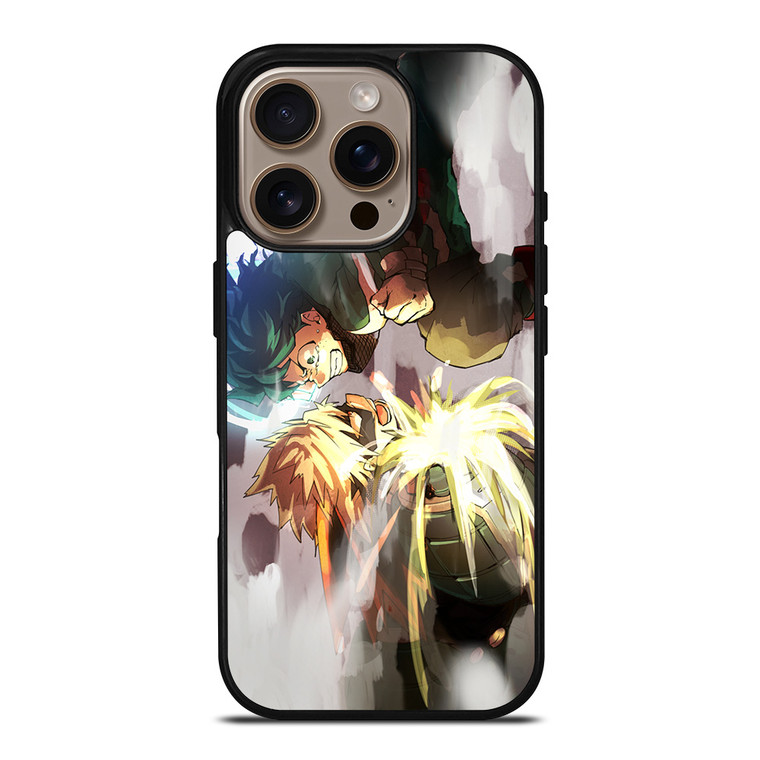 DEKU X BAKUGO MY HERO ACADEMIA iPhone 16 Pro Case Cover