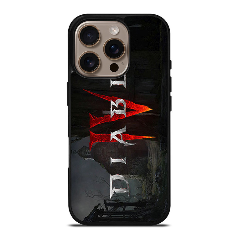 DIABLO IV GAMES LOGO iPhone 16 Pro Case Cover