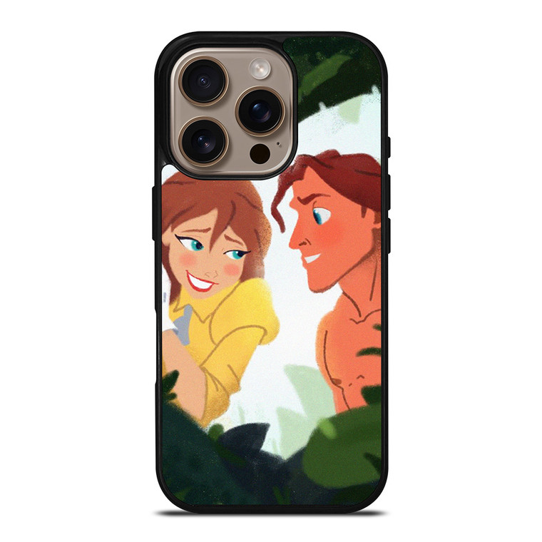 DISNEY TARZAN AND JANE CARTOON iPhone 16 Pro Case Cover