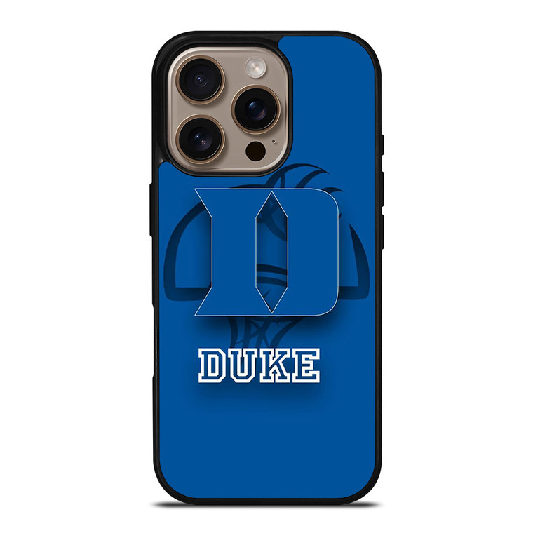 DUKE BLUE DEVILS BASKETBALL ICON iPhone 16 Pro Case Cover