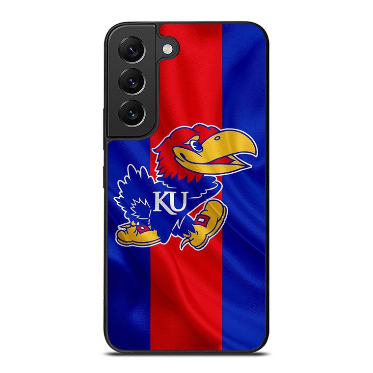 KANSAS JAYHAWKS FOOTBALL FLAG  Samsung Galaxy S22 Plus Case Cover