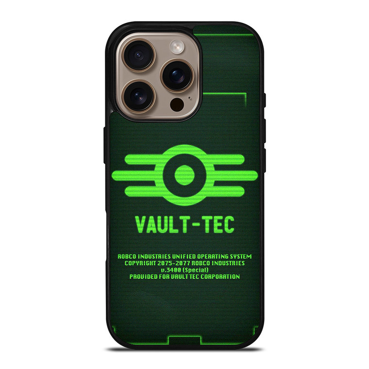 FALLOUT VAULT TEC GAMES iPhone 16 Pro Case Cover