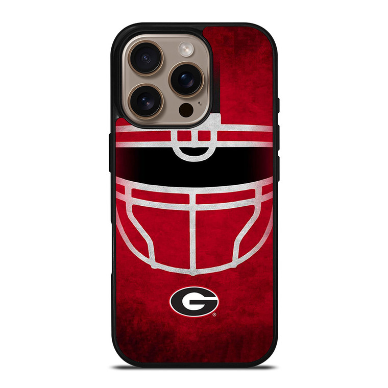 GEORGIA BULLDOGS FOOTBALL ICON iPhone 16 Pro Case Cover