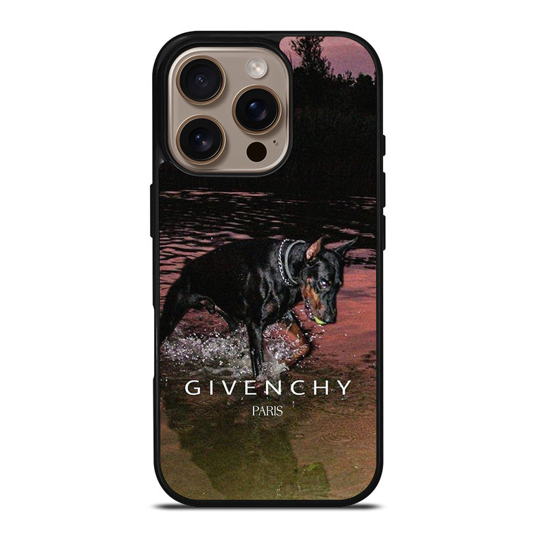 GIVENCHY PARIS ROTTWEILER DOG iPhone 16 Pro Case Cover