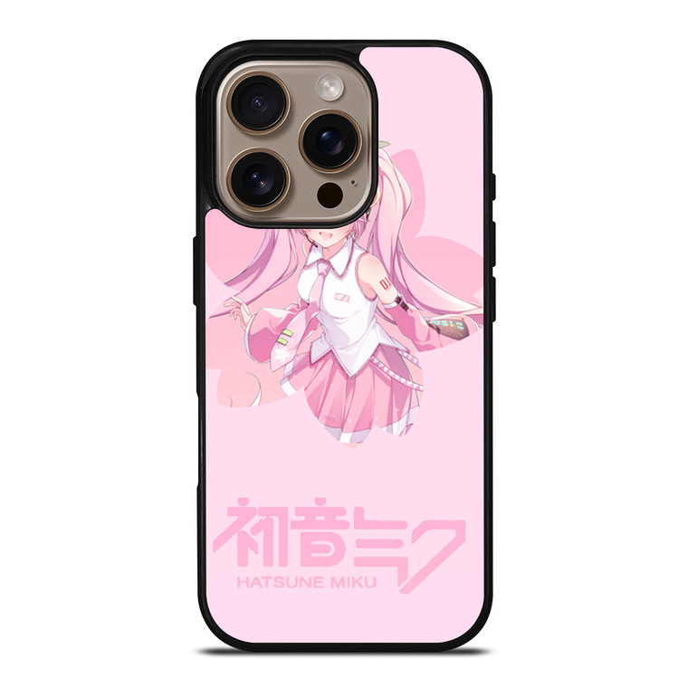 HATSUNE MIKU SAKURA iPhone 16 Pro Case Cover