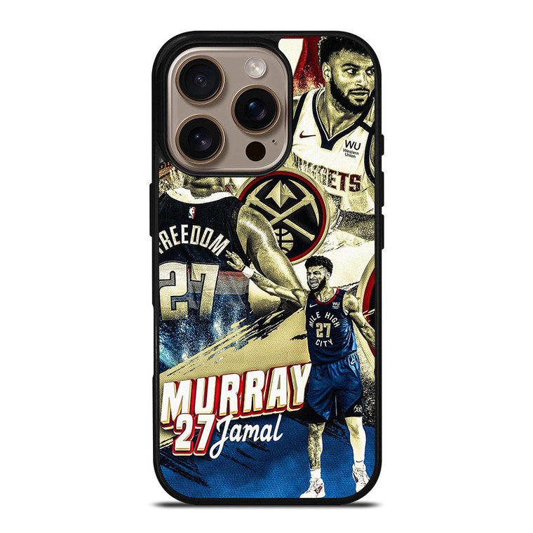 JAMAL MURRAY 27 DENVER NUGGETS iPhone 16 Pro Case Cover