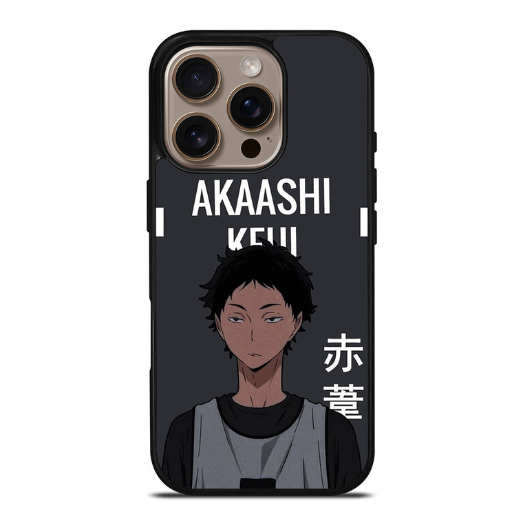 KEIJI AKAASHI HAIKYUU ANIME iPhone 16 Pro Case Cover
