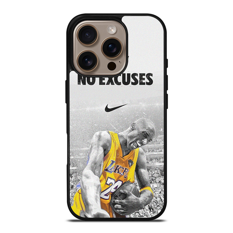 KOBE BRYANT NIKE MAMBA MENTALITY iPhone 16 Pro Case Cover