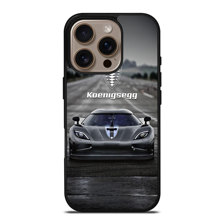 KOENIGSEGG SUPER CAR EMBLEM iPhone 16 Pro Case Cover