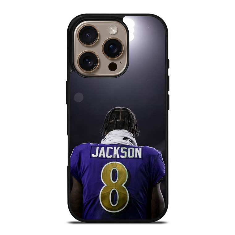LAMAR JACKSON BALTIMORE RAVENS FOOTBALL iPhone 16 Pro Case Cover