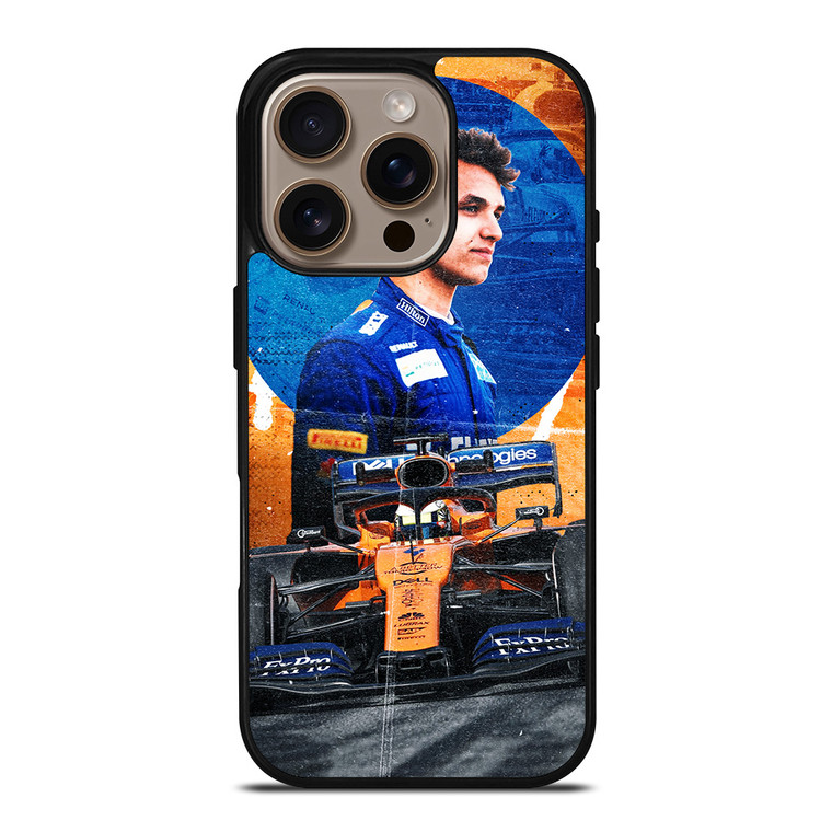 LANDO NORRIS F1 DRIVER iPhone 16 Pro Case Cover