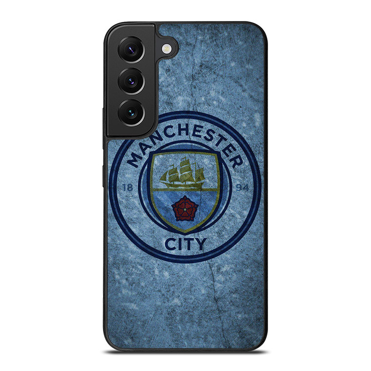 MANHESTER CITY WALL TEXTURE  Samsung Galaxy S22 Plus Case Cover